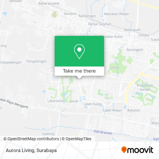 Aurora Living map