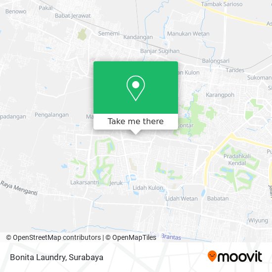 Bonita Laundry map