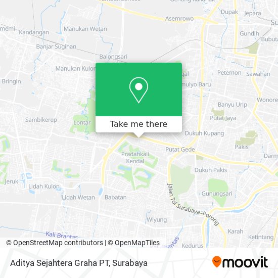Aditya Sejahtera Graha PT map