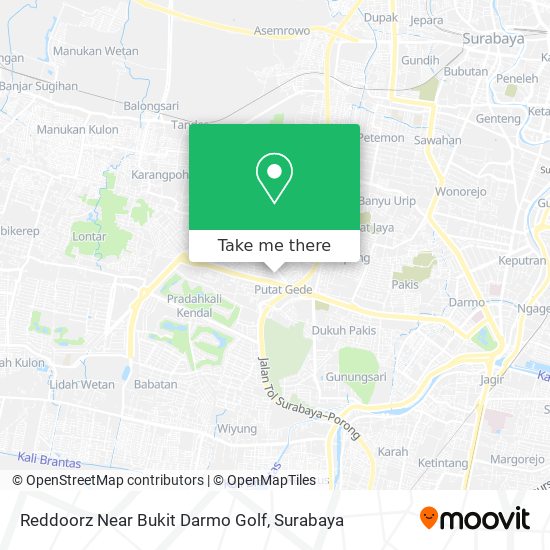 Reddoorz Near Bukit Darmo Golf map