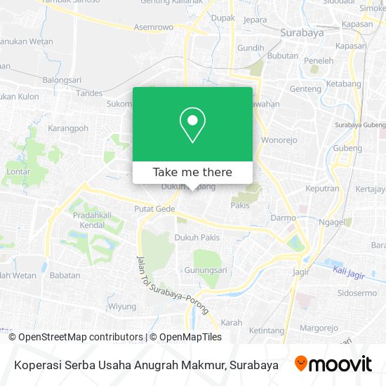 Koperasi Serba Usaha Anugrah Makmur map
