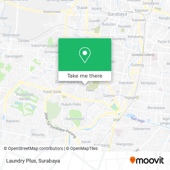 Laundry Plus map
