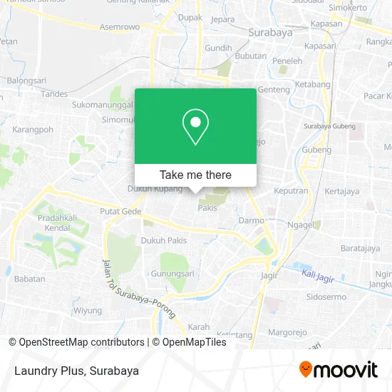 Laundry Plus map