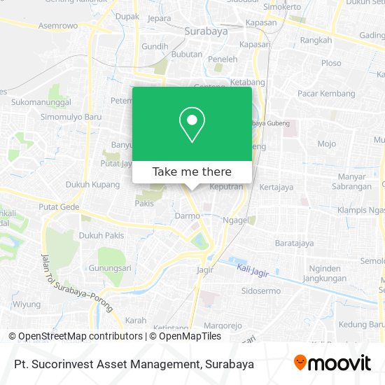 Pt. Sucorinvest Asset Management map