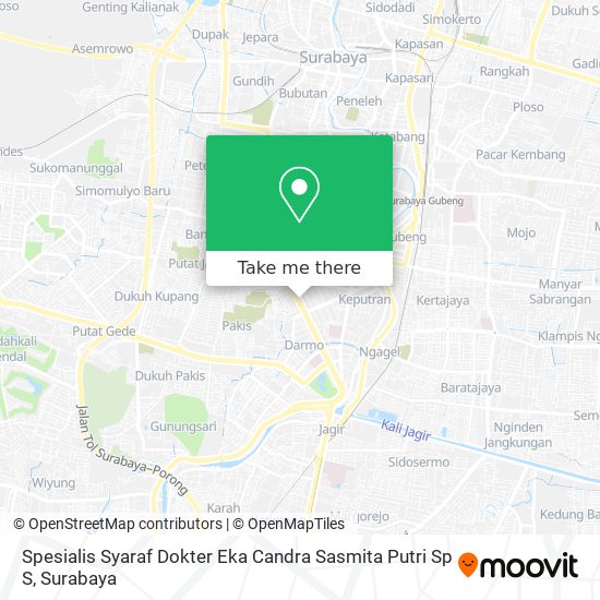 Spesialis Syaraf Dokter Eka Candra Sasmita Putri Sp S map