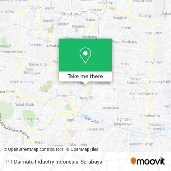 PT Daimatu Industry Indonesia map