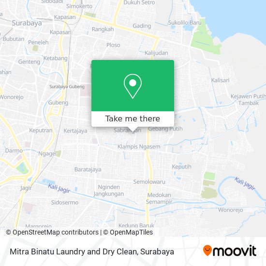 Mitra Binatu Laundry and Dry Clean map