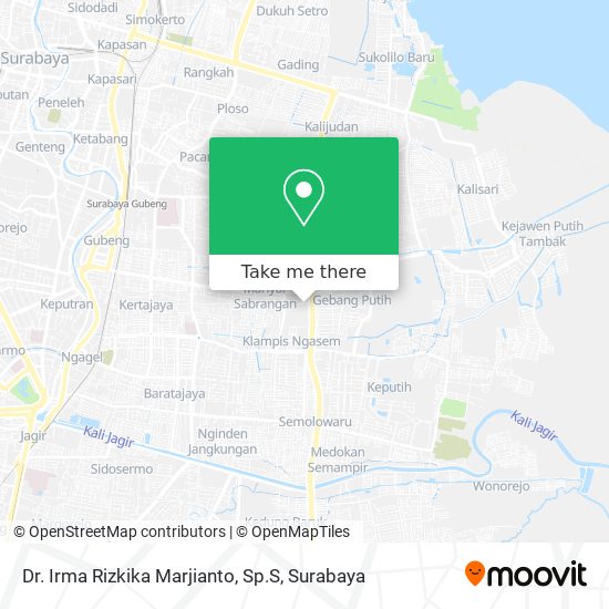 Dr. Irma Rizkika Marjianto, Sp.S map