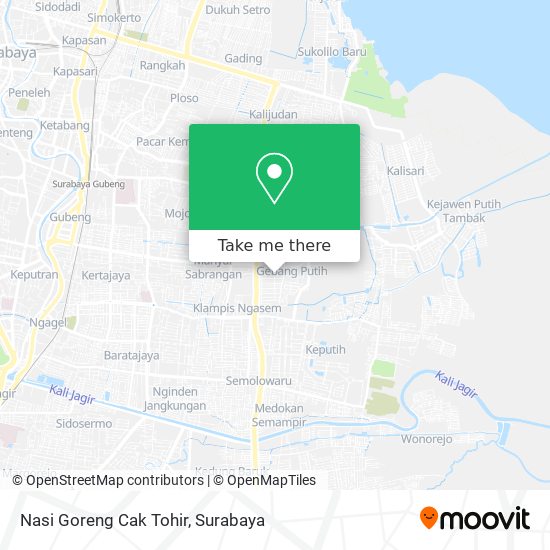 Nasi Goreng Cak Tohir map