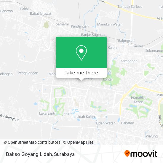 Bakso Goyang Lidah map