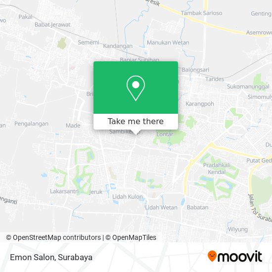 Emon Salon map