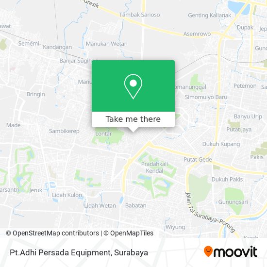 Pt.Adhi Persada Equipment map