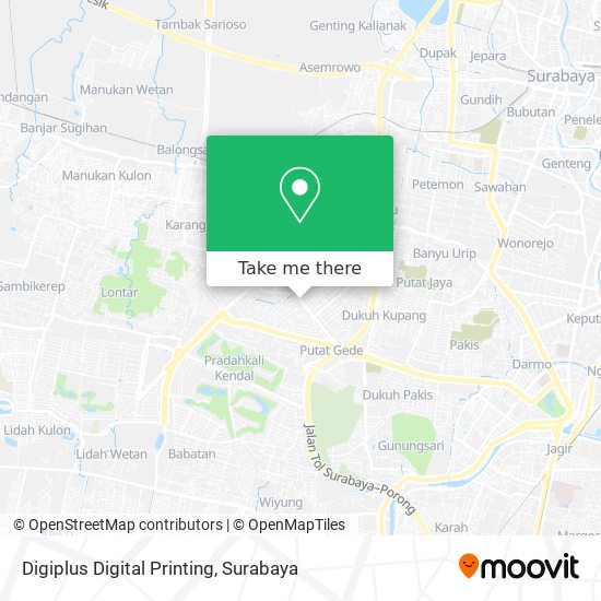 Digiplus Digital Printing map