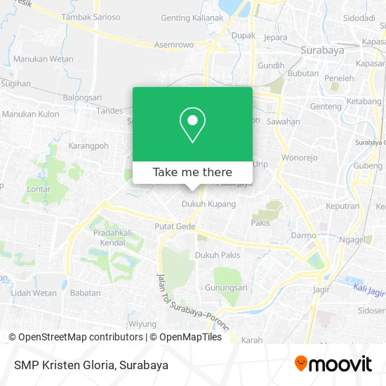 SMP Kristen Gloria map