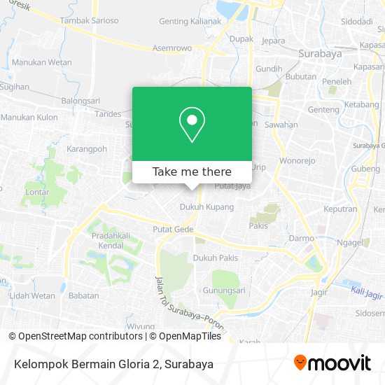 Kelompok Bermain Gloria 2 map