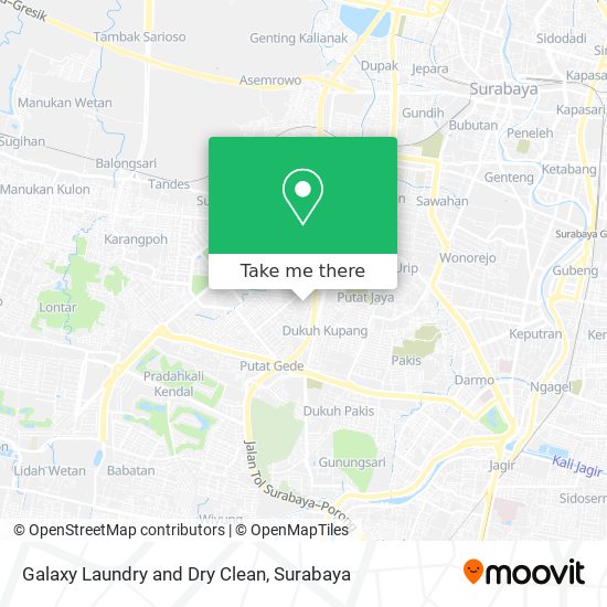 Galaxy Laundry and Dry Clean map