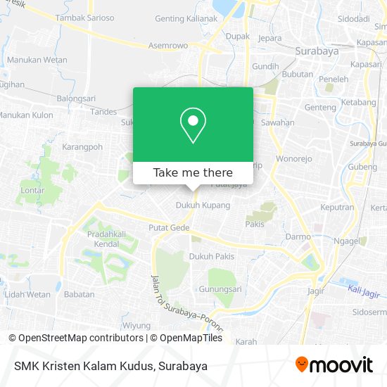SMK Kristen Kalam Kudus map