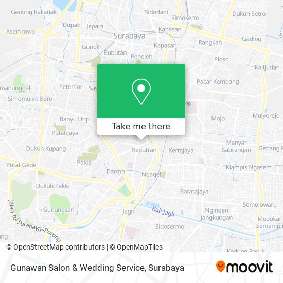 Gunawan Salon & Wedding Service map
