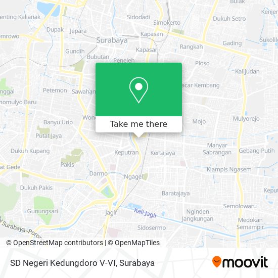 SD Negeri Kedungdoro V-VI map