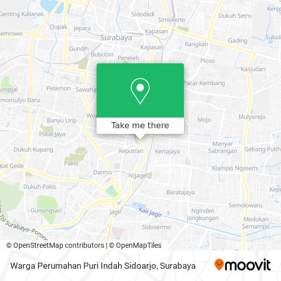 Warga Perumahan Puri Indah Sidoarjo map