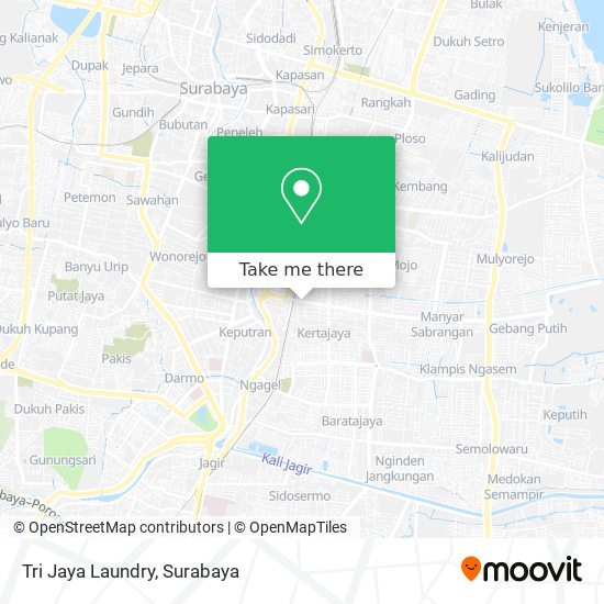 Tri Jaya Laundry map