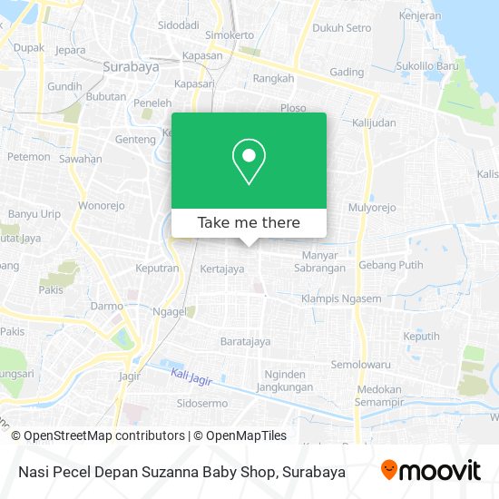 Nasi Pecel Depan Suzanna Baby Shop map