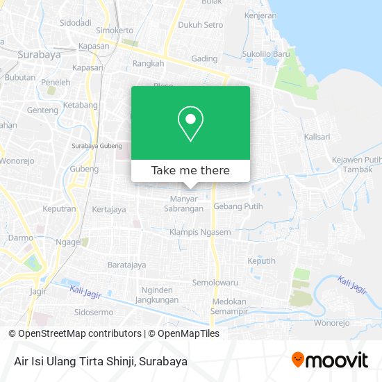Air Isi Ulang Tirta Shinji map