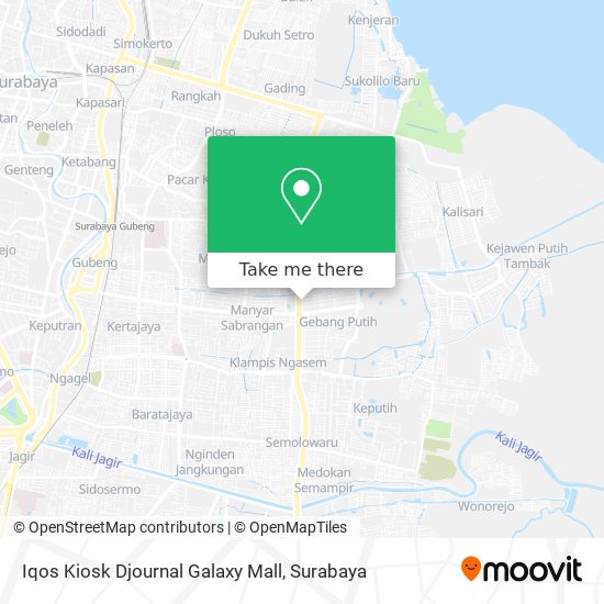 Iqos Kiosk Djournal Galaxy Mall map