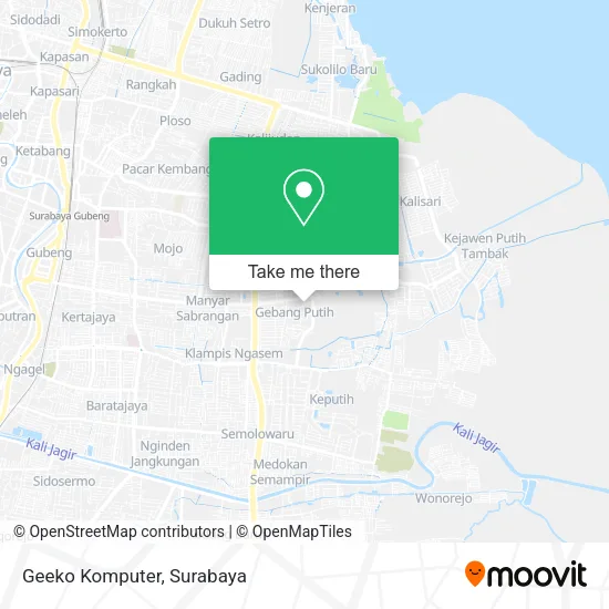 Geeko Komputer map