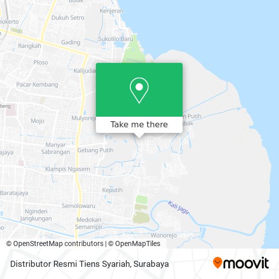 Distributor Resmi Tiens Syariah map