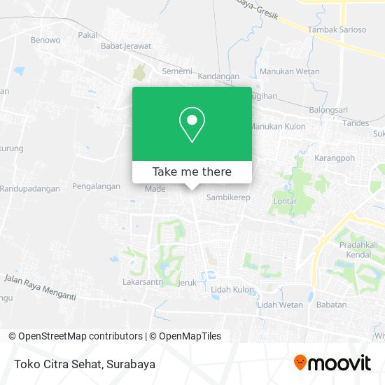 Toko Citra Sehat map