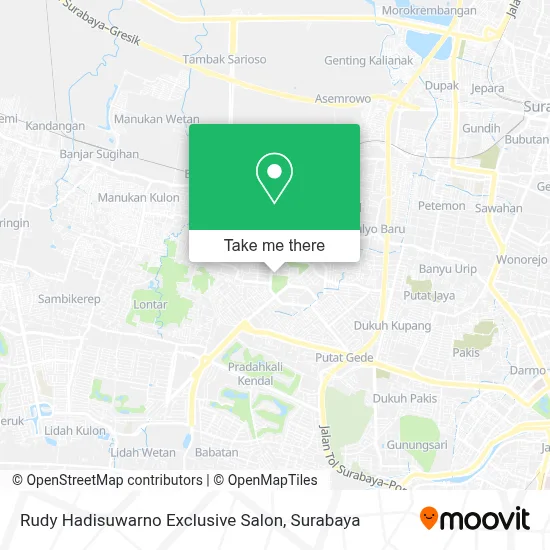 Rudy Hadisuwarno Exclusive Salon map