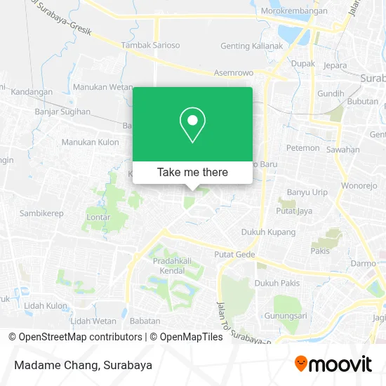 Madame Chang map