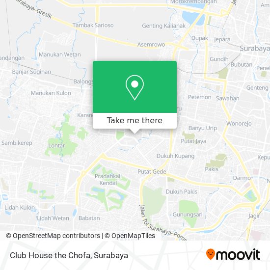 Club House the Chofa map