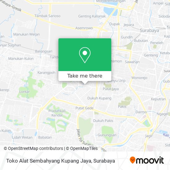 Toko Alat Sembahyang Kupang Jaya map