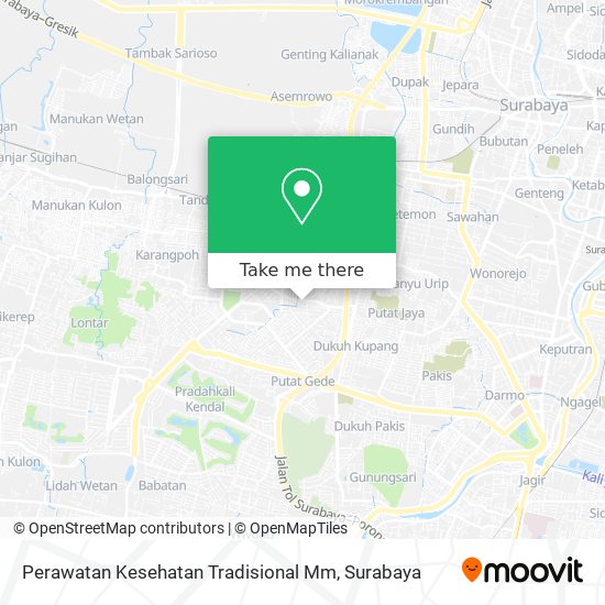 Perawatan Kesehatan Tradisional Mm map