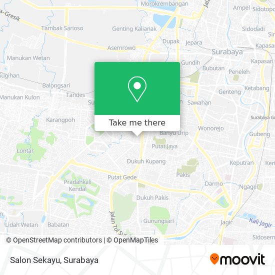 Salon Sekayu map