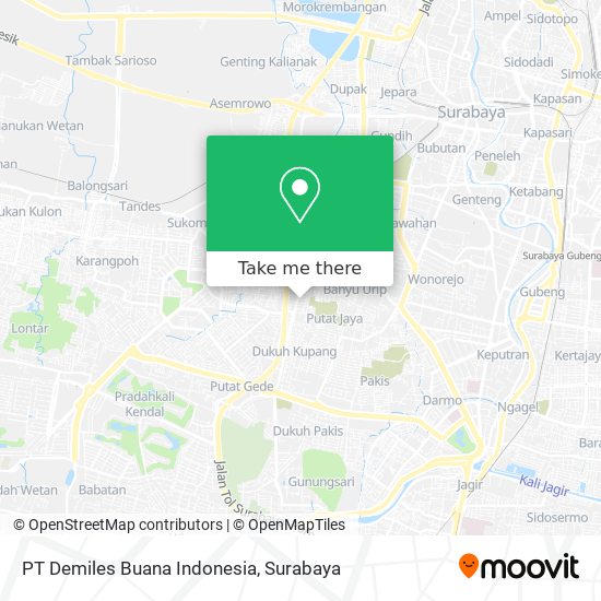 PT Demiles Buana Indonesia map