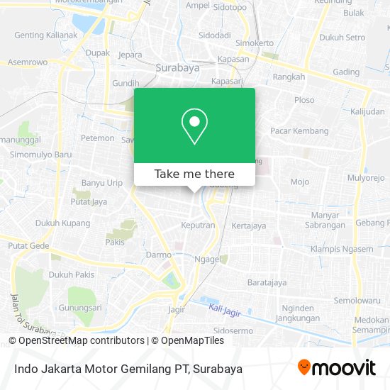 Indo Jakarta Motor Gemilang PT map