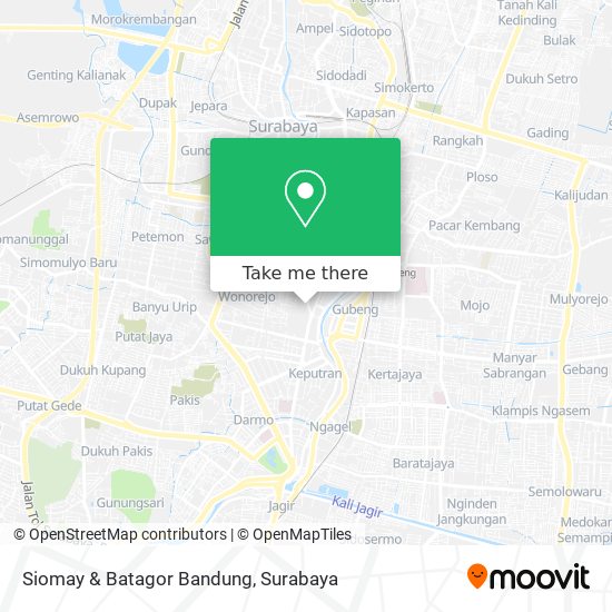 Siomay & Batagor Bandung map