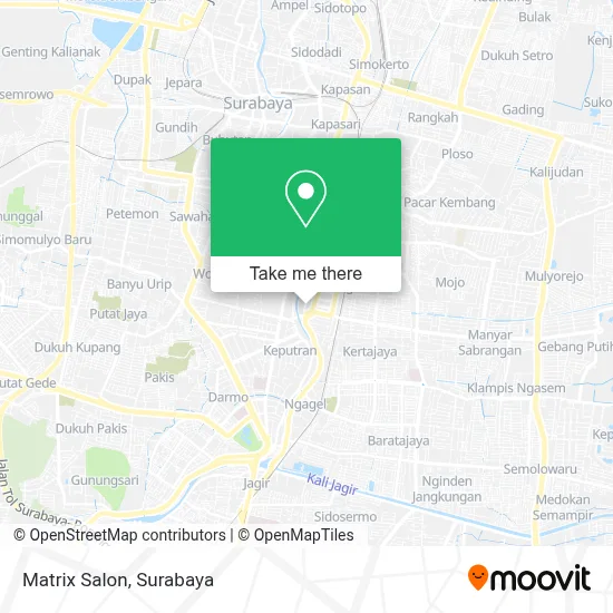 Matrix Salon map