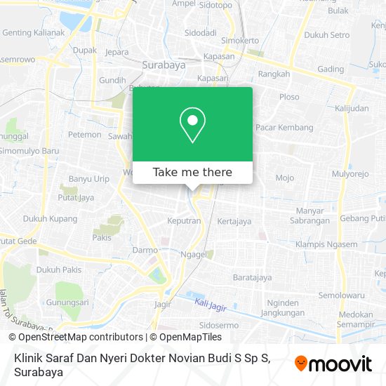 Klinik Saraf Dan Nyeri Dokter Novian Budi S Sp S map