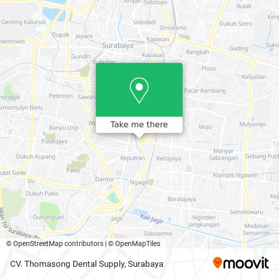 CV. Thomasong Dental Supply map