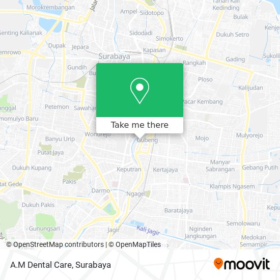 A.M Dental Care map