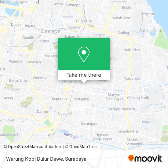 Warung Kopi Dulur Dewe map