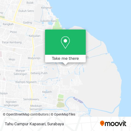 Tahu Campur Kapasari map