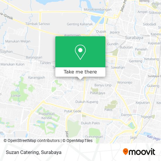 Suzan Catering map