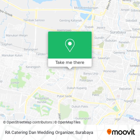 RA Catering Dan Wedding Organizer map