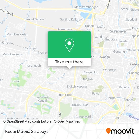 Kedai Mbois map