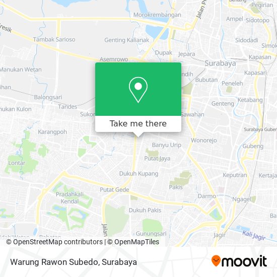 Warung Rawon Subedo map